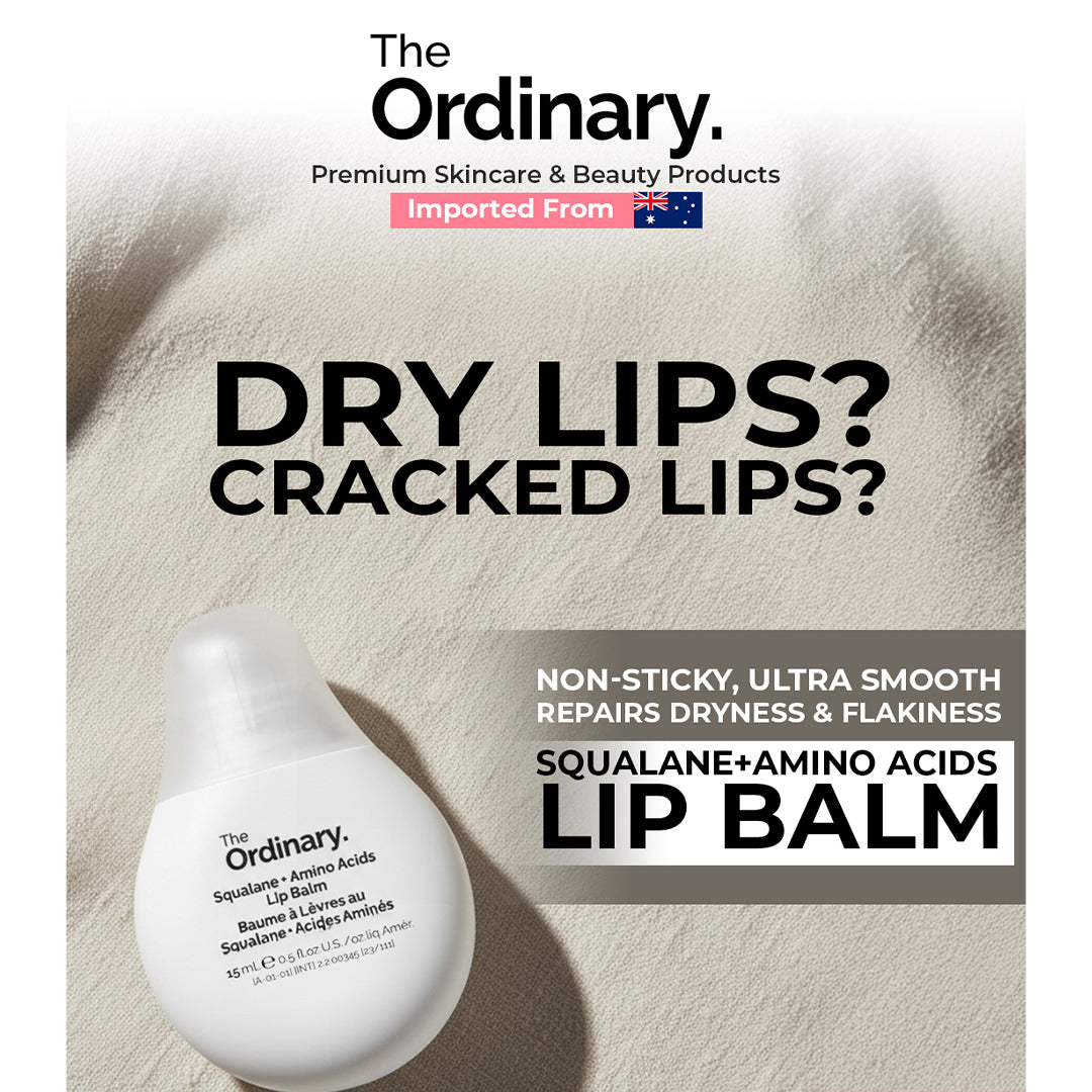 The Ordinary Squalane + Amino Acids Lip Balm 15ml