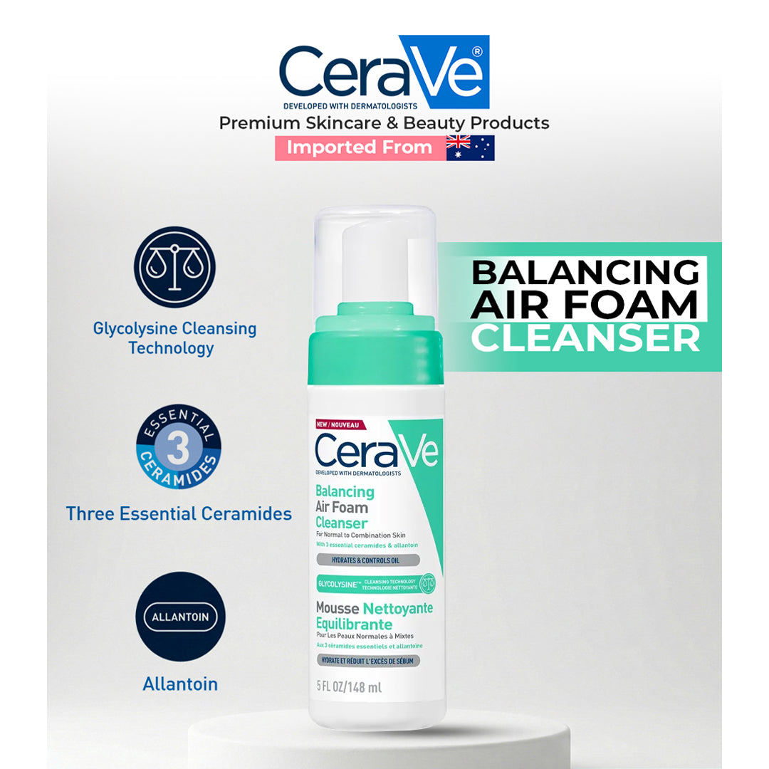 CeraVe Balancing Air Foam Cleanser 148ml