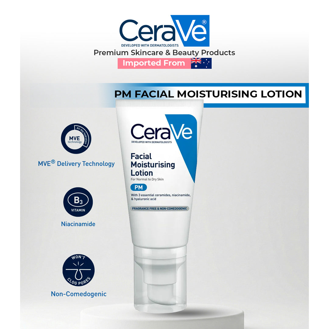 CeraVe Facial Moisturising Lotion PM 52ml