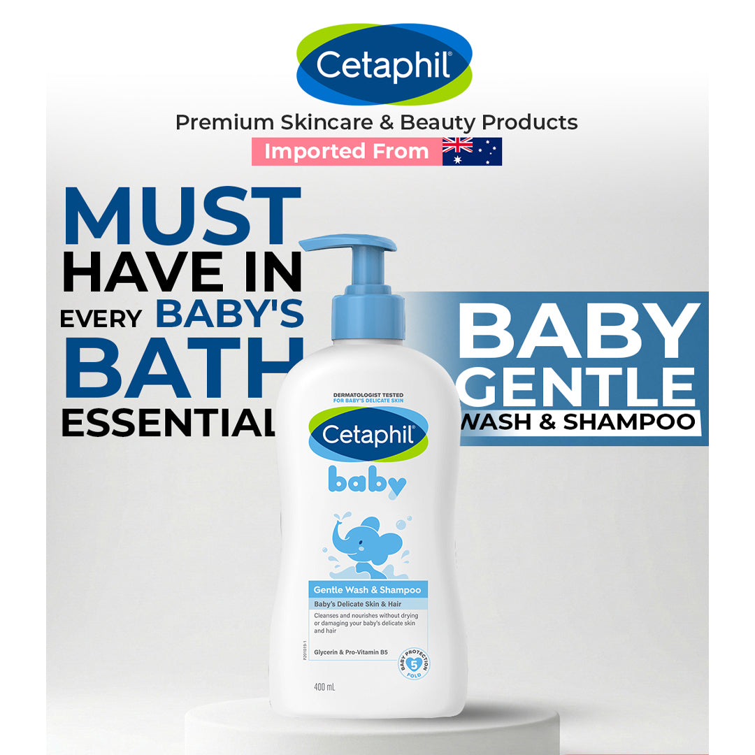 Cetaphil Baby Gentle Wash & Shampoo 400ml