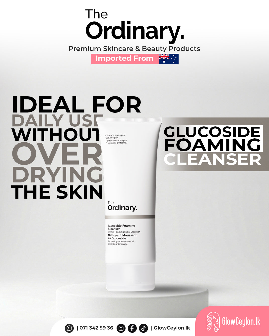 The Ordinary Glucoside Foaming Cleanser 150ml