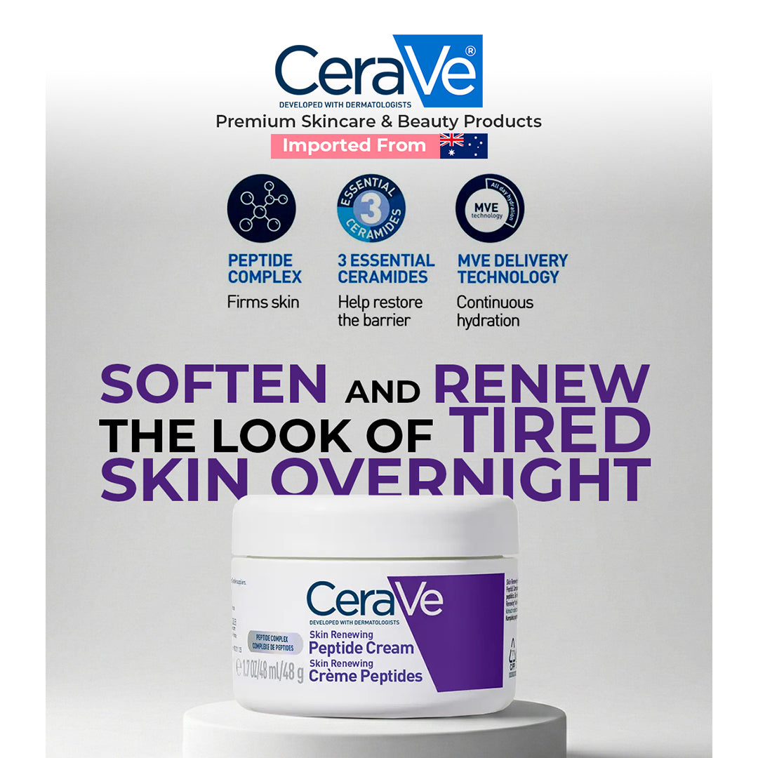 CeraVe Skin Renewing Peptide Cream 48ml