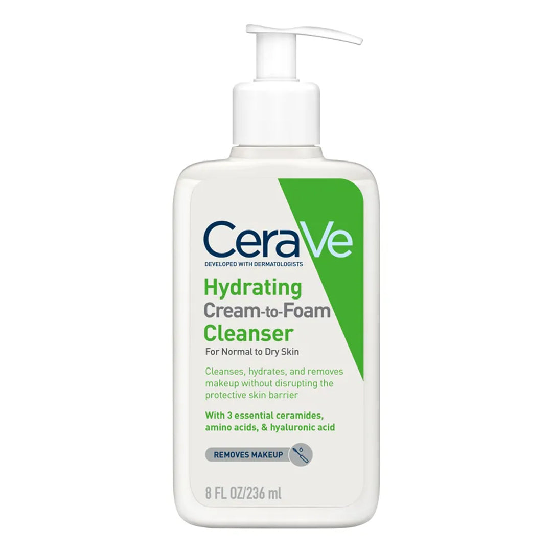 CeraVe Hydrating Cream to Foam Cleanser 236ml